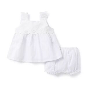 JANIE and JACK BABY EYELET MATCHING SET